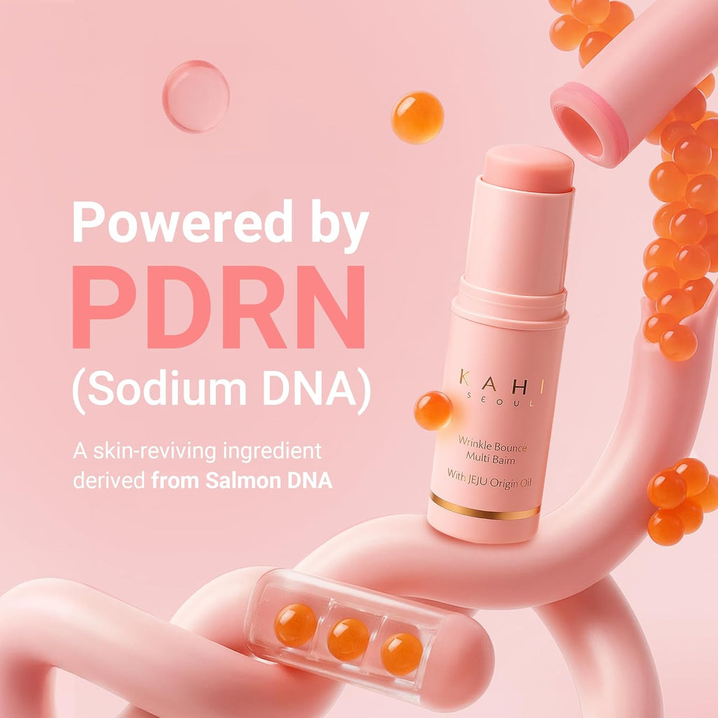 Revitalize Your Skin with the Wrinkle Bounce Multi Balm Stick - The Ultimate All-In-One Hydrating Solution for Lips, Eyes, Neck, and Face!