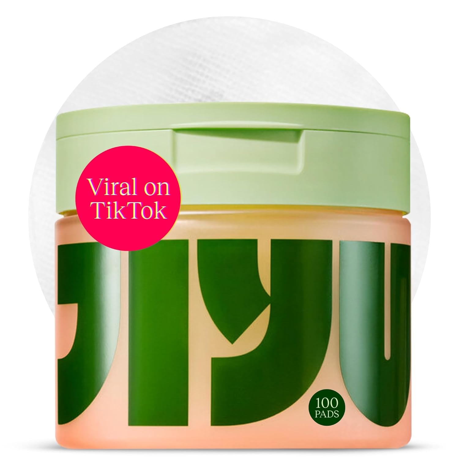 Transform Your Skin with JiYu Toning Polish Pads - The Ultimate Korean Skincare Solution for Dark Spots, Wrinkles, and Dullness - Infused with Snail Mucin, Niacinamide, Peptides & Centella - 100 Count Pack
